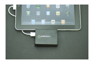 Little Black Box uses AA batteries to power iOS devices