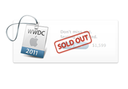 WWDC 2011 sells out in under 12 hours