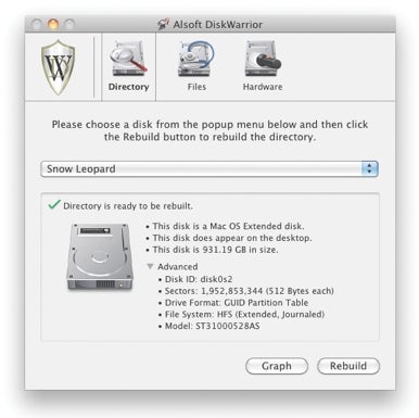 Download Alsoft DiskWarrior 5 mac