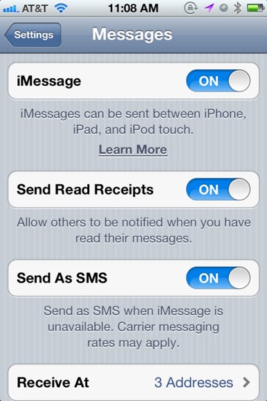 Up Close with iOS 5: iMessage | PCWorld