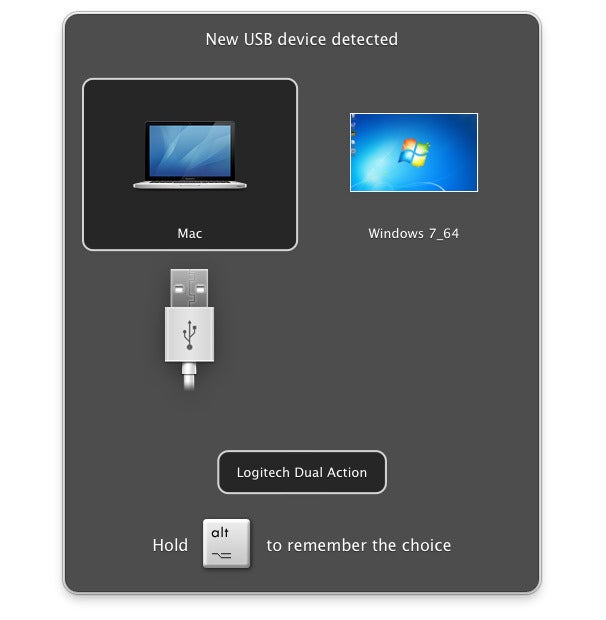 USB connect