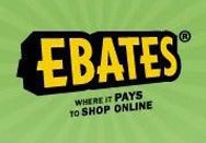 Get shopping rebates through Ebates