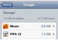 Free up space on your iOS device