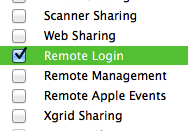 Set up your Mac for remote file access