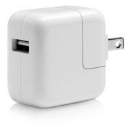 Bring your iPad's 10-Watt USB power adapter to charge your iPad and iPhone