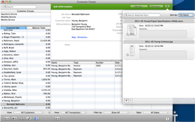 QuickBooks 2013: file attachments