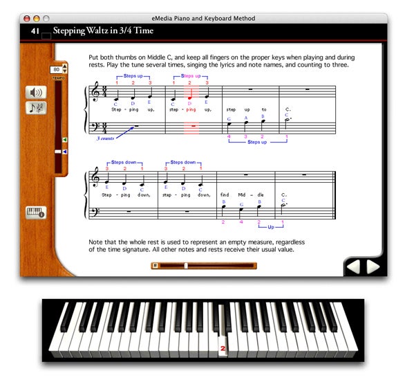 Intermediate Piano and Keyboard Method (Win/Mac)