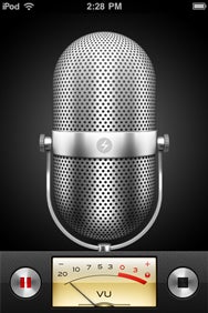 Record voice memos on the iPod, iPhone | Macworld
