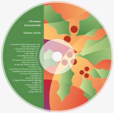 CD printed cover