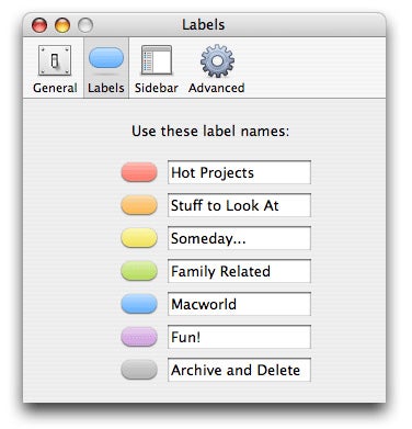 Customizing the colors and the