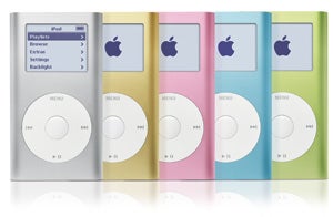 iPod mini family