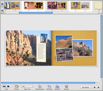 In addition to the hardbound book option introduced in iPhoto 4 (which now 