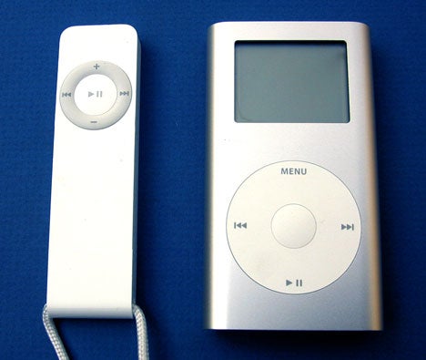 iPod shuffle and iPod mini