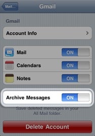 Mail Archive iOS4