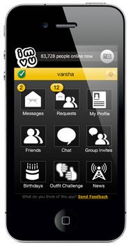 In addition to its Mac client, IMVU has also released an iPhone app—IMVU 2Go.