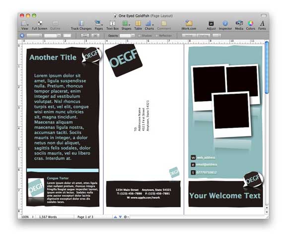 Pages Free Templates Iwork