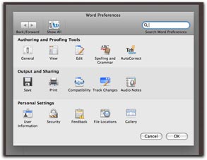 Microsoft Office 2008 for Mac Upgrade