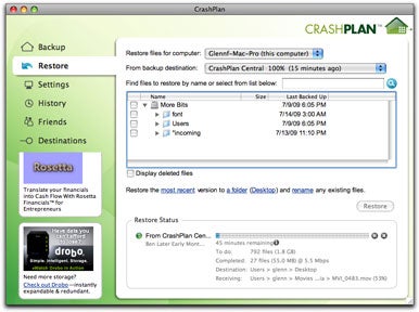 CrashPlan Central.