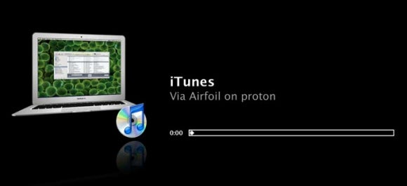 Airfoil Apple TV display