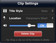 reverse clip imovie iphone