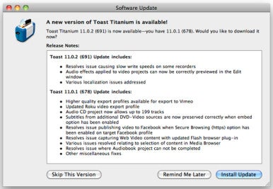 Free Download Toast 11 Titanium For Mac