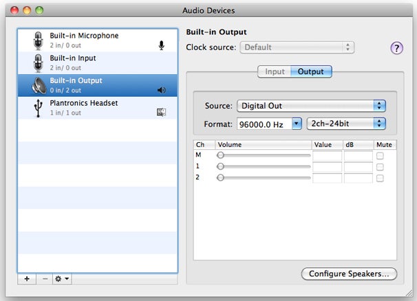 setup usb input on a mac for audio