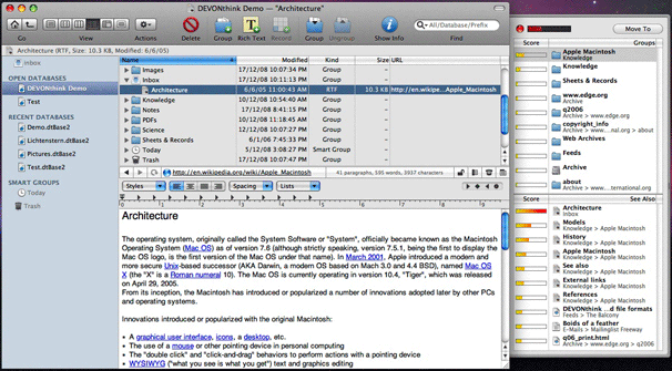 devonthink pro office icloud sync