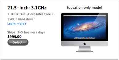 apple education pricing imac