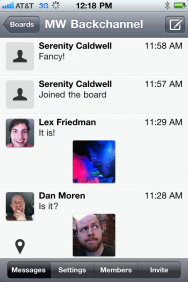 Glassboard takes social networking private | Macworld