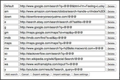 safari keyword search extension