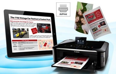 compatible canon printers for ipad