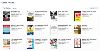 Apple Adds Quick Reads Section To Ibookstore Macworld