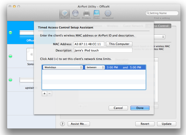 multiple passthrough mac address