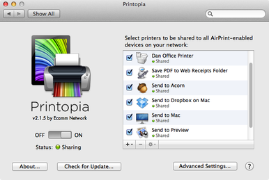 printopia uninstall