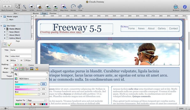 freeway pro templates free