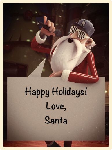Create your own virtual holiday greeting card.