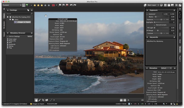 Corel Aftershot Pro Photo Manager Plays Well In The Big Leagues Macworld