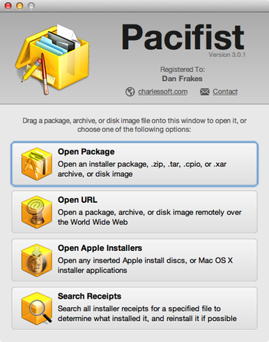 pacifist mac os x