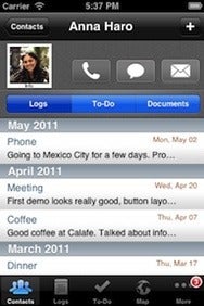 contacts journal crm reviews