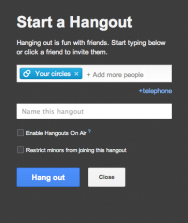 google hangouts mac