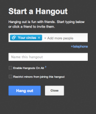 how to use google hangouts on mac