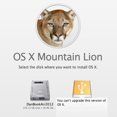 Install Mountain Lion On Unsupported Mac