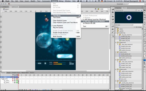 Flash Professional Cs6 Gets Retooled For Game Mobile App Development Macworld