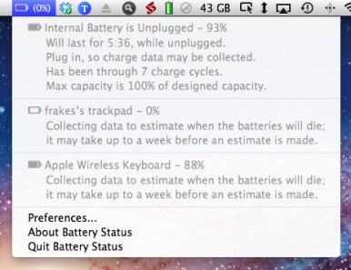 chrome battery status device code