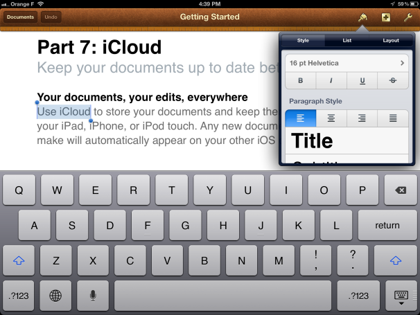 Editing Word documents on an iPad Macworld