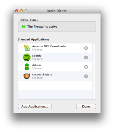 Block apps from accessing the Internet with Radio Silence | Macworld