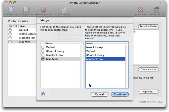 remove duplicates iphoto library manager