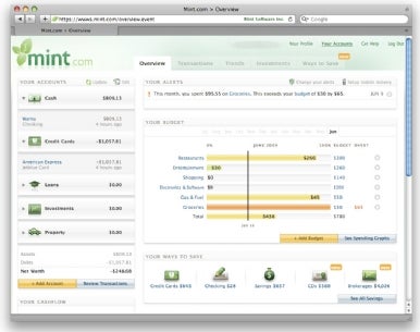 intuit selling quicken mint