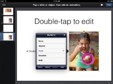 keynote animation ipad