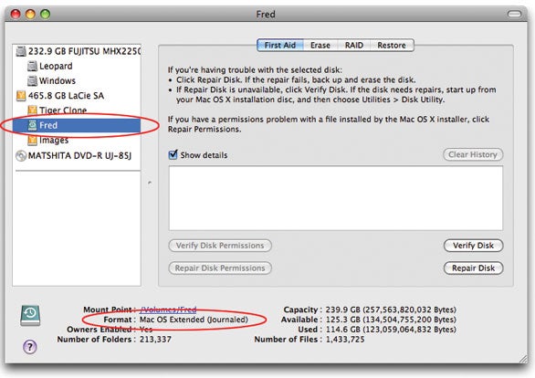 how to format hard drive for time machine mac scheme